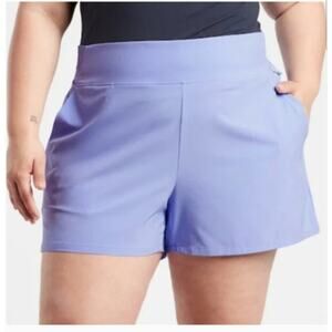 Athleta Brooklyn Short Periwinkle Blue Women's Size 26 New With Tags Condition